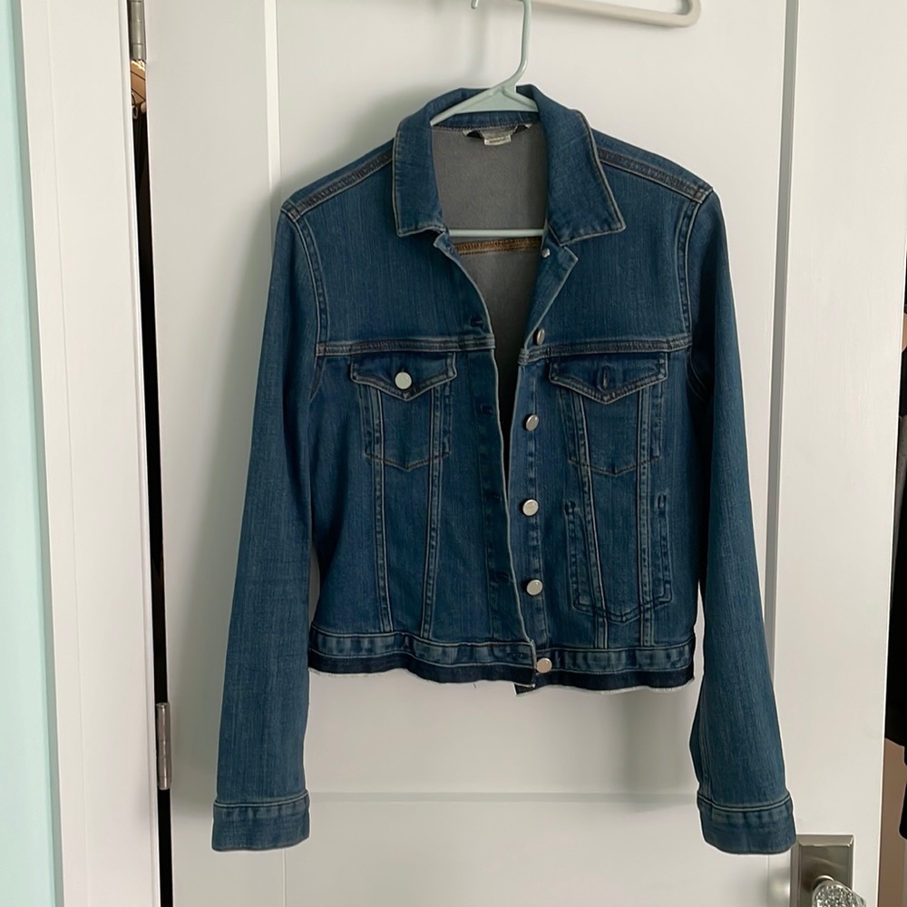 French Connection Cropped Jean Jacket